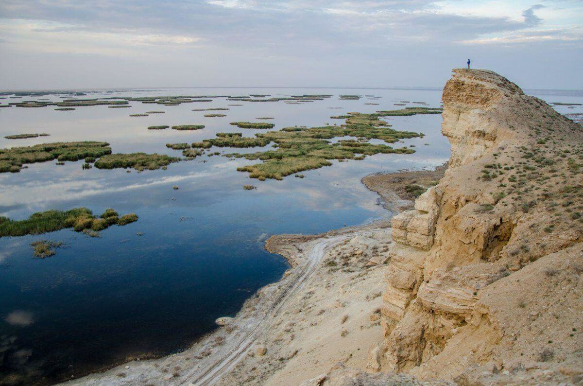 Blick auf den Aralsee