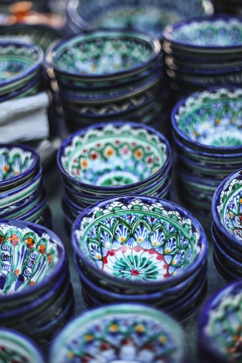 Blue ceramics, Rishtan