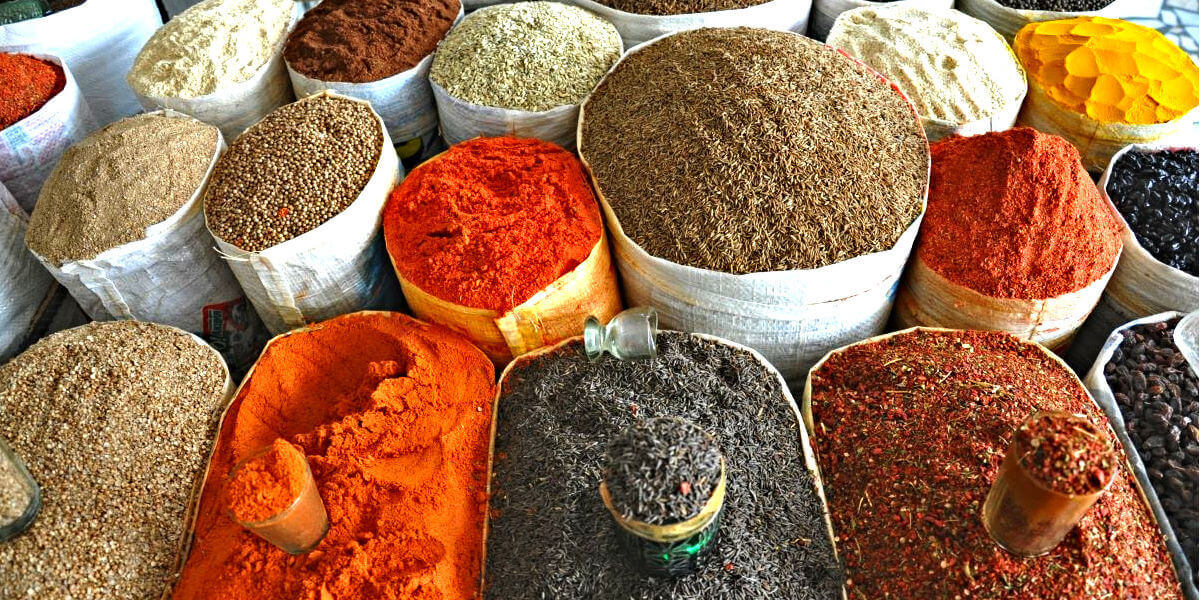 Spices silk road