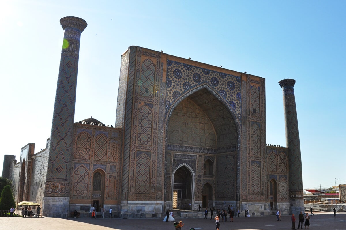 Ulugbek madrasah in Samarkand -Adras Travel