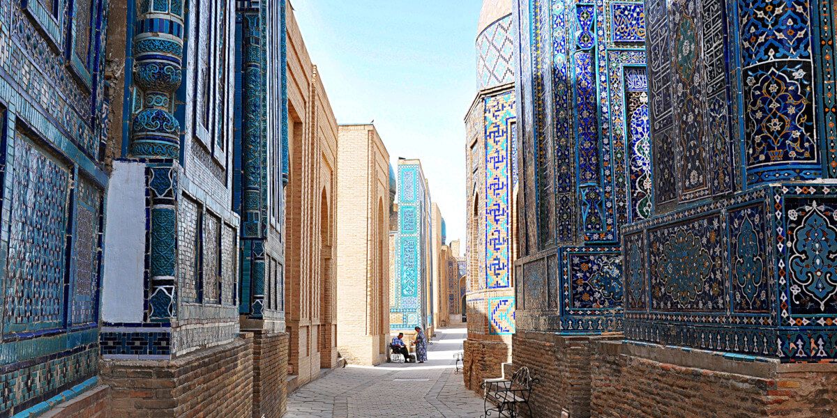 Shahi Zinda, Samarkand Adras Travel