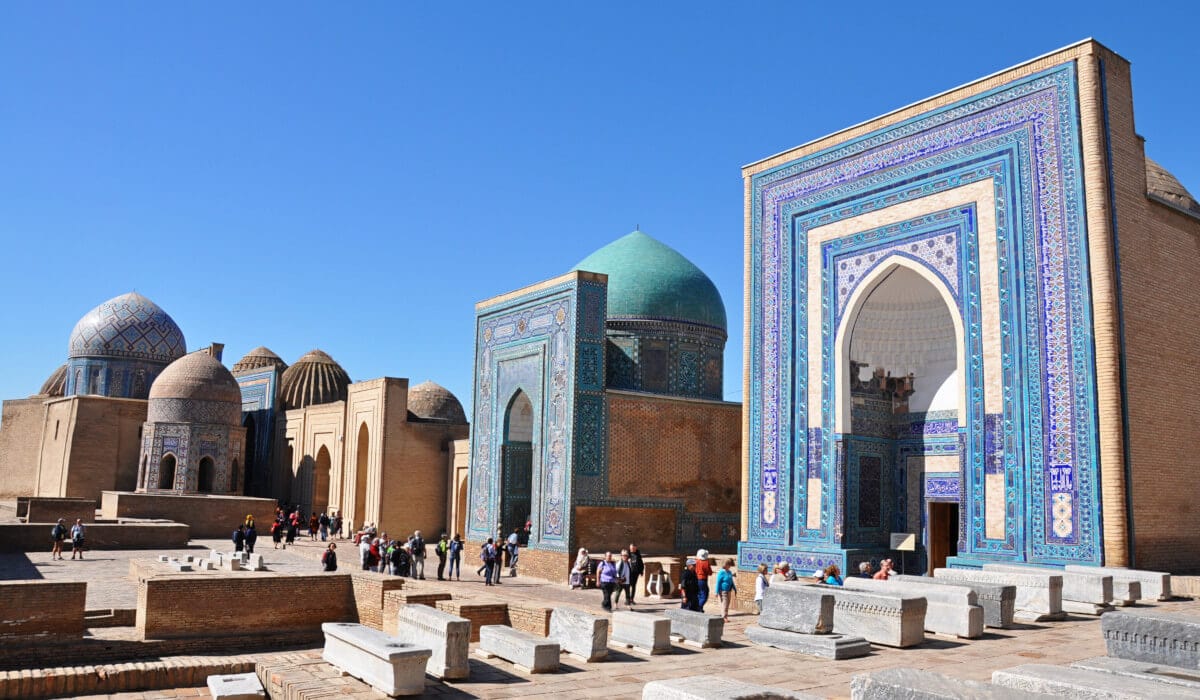 Shakhi-Zinda, monument of Samarkand